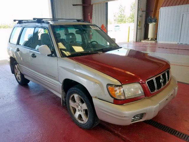 JF1SF65651H757606 - 2001 SUBARU FORESTER S Gümüş foto 1