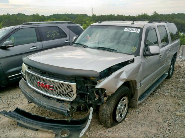 1GKFK66U44J256938 - 2004 GMC YUKON XL D SILVER photo 2