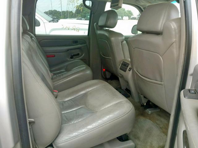 1GKFK66U44J256938 - 2004 GMC YUKON XL D SILVER photo 6