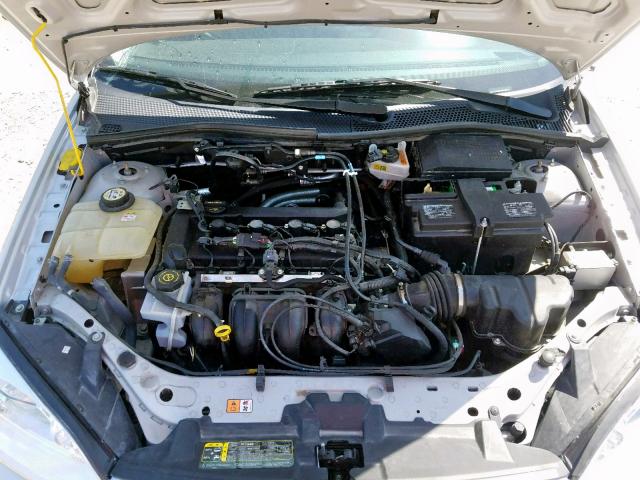 1FAHP34N47W217540 - 2007 FORD FOCUS ZX4 SILVER photo 7