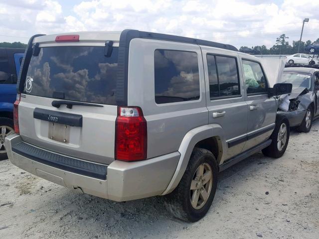 1J8HH48K07C518720 - 2007 JEEP COMMANDER 银色 照片 4