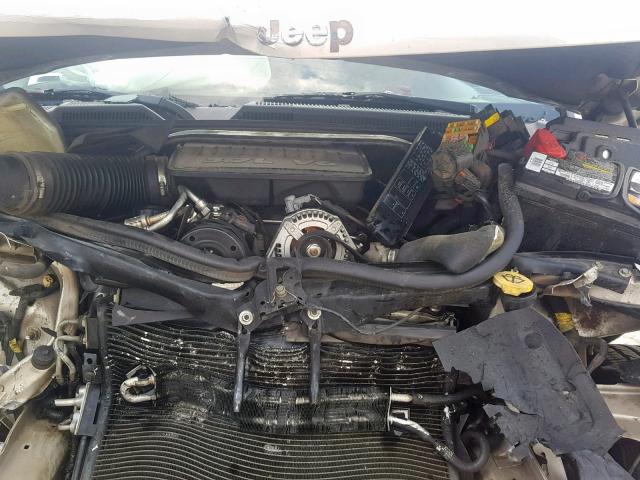 1J8HH48K07C518720 - 2007 JEEP COMMANDER 银色 照片 7