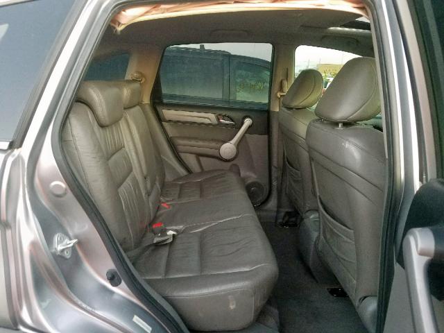 JHLRE38707C051702 - 2007 HONDA CR-V EXL SILVER photo 6