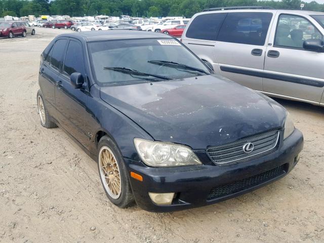 JTHBD182010032424 - 2001 LEXUS IS 300 BLACK photo 1