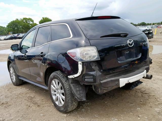 JM3ER2W59A0326639 - 2010 MAZDA CX-7 BLACK photo 3