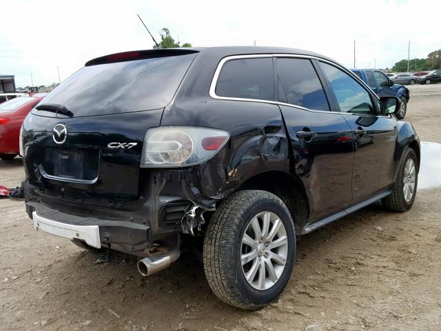 JM3ER2W59A0326639 - 2010 MAZDA CX-7 BLACK photo 4