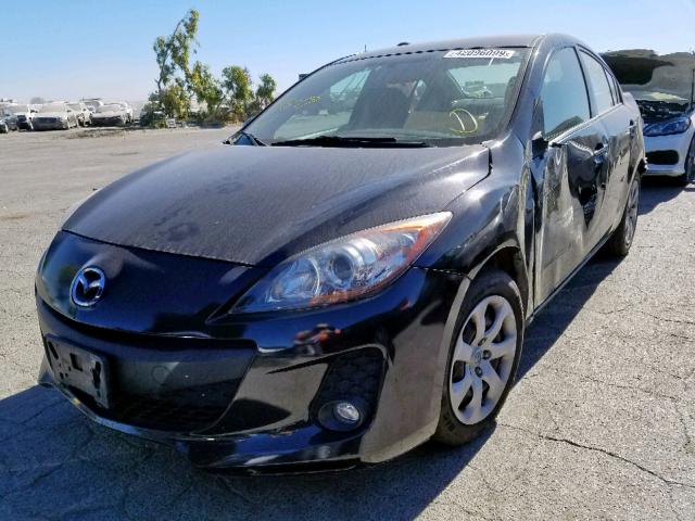 JM1BL1UG6C1531053 - 2012 MAZDA 3 I BLACK photo 2