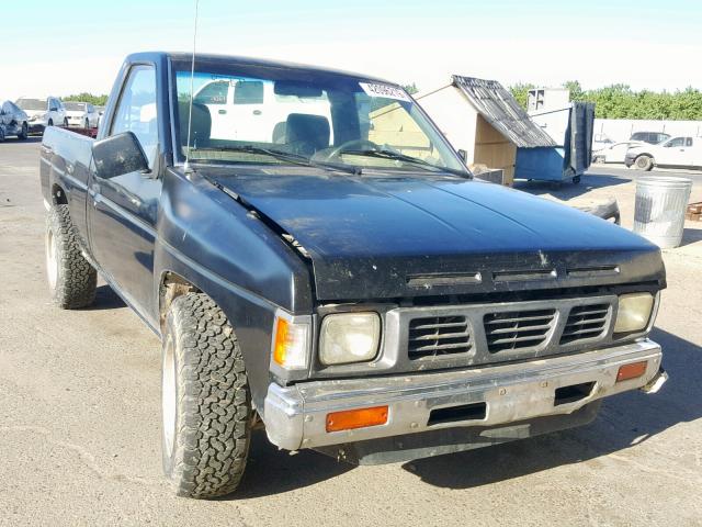 1N6SD11SXLC424840 - 1990 NISSAN D21 SHORT BLACK photo 1