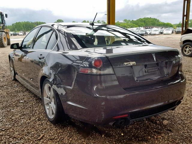 6G2EC57Y88L126873 - 2008 PONTIAC G8 GT CHARCOAL photo 3