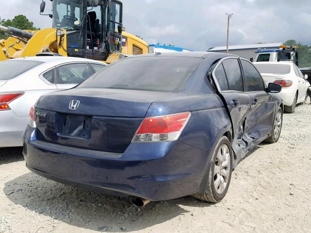 1HGCP2F8XAA027964 - 2010 HONDA ACCORD EXL BLUE photo 4