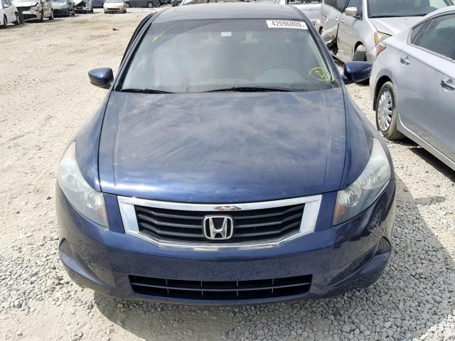 1HGCP2F8XAA027964 - 2010 HONDA ACCORD EXL BLUE photo 9