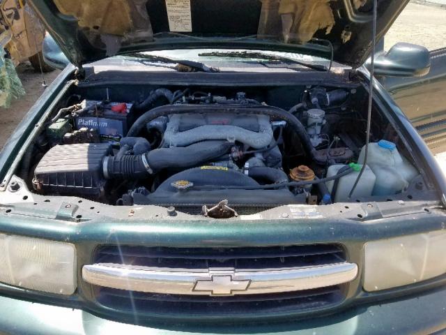 2CNBJ634146914354 - 2004 CHEVROLET TRACKER LT GREEN photo 7