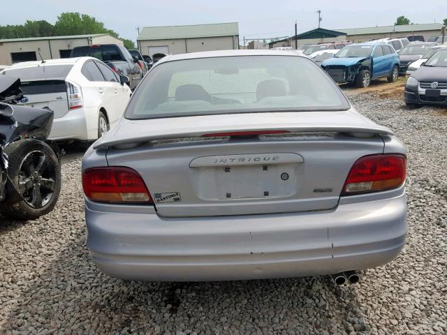 1G3WH52H5YF114992 - 2000 OLDSMOBILE INTRIGUE G SILVER photo 9