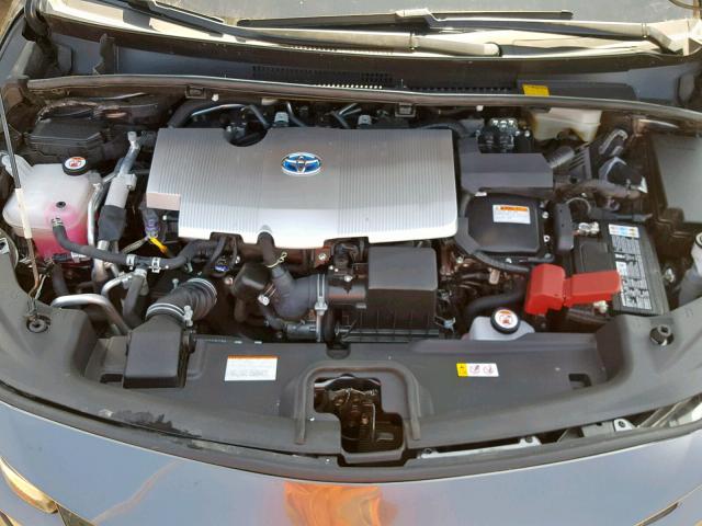 JTDKARFP8J3077245 - 2018 TOYOTA PRIUS PRIM 灰色 照片 7