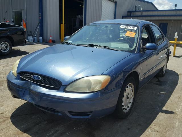 1FAFP56S14A108483 - 2004 FORD TAURUS SEL BLUE photo 2