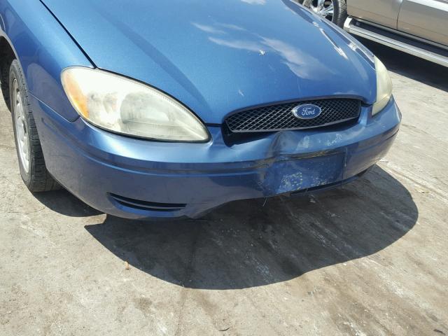 1FAFP56S14A108483 - 2004 FORD TAURUS SEL BLUE photo 9