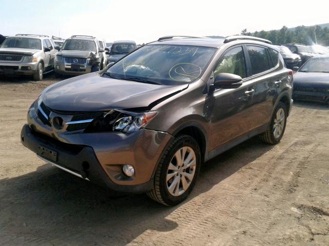 JTMDFREV2DD004378 - 2013 TOYOTA RAV4 LIMIT TAN photo 2