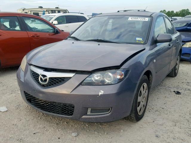 JM1BK12F071727475 - 2007 MAZDA 3 I GRAY photo 2