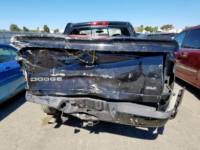 1D7HA18D64J206488 - 2004 DODGE RAM 1500 S BLACK photo 9