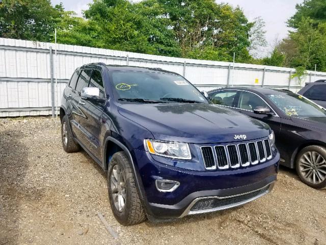 1C4RJFBG9GC491033 - 2016 JEEP GRAND CHER BLUE photo 1