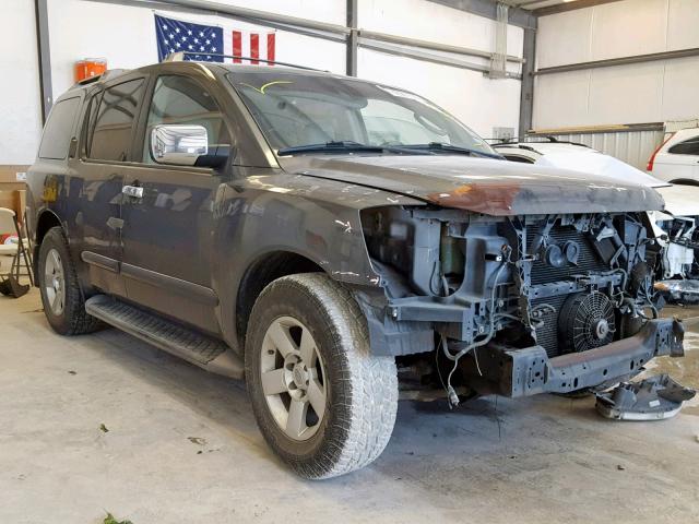 5N1AA08AX4N704693 - 2004 NISSAN ARMADA SE GRAY photo 1