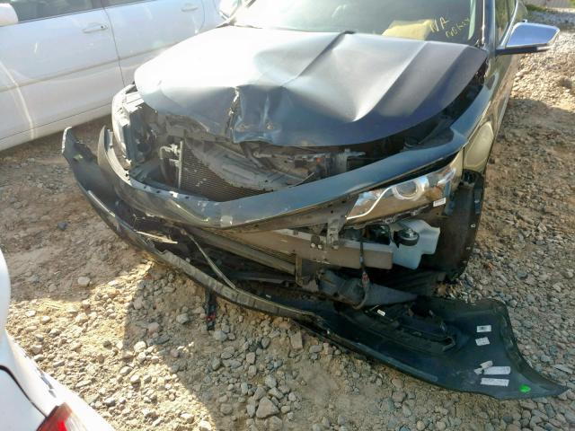 2G1155S37E9162515 - 2014 CHEVROLET IMPALA LTZ BLACK photo 9