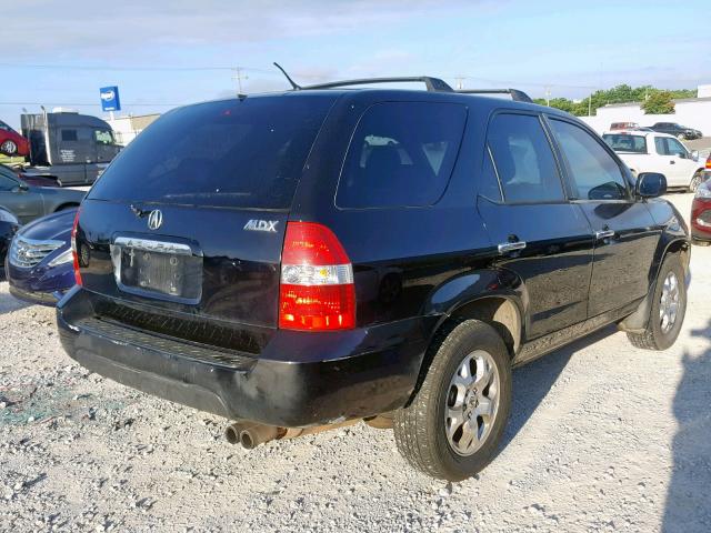 2HNYD18601H517182 - 2001 ACURA MDX TOURIN BLACK photo 4