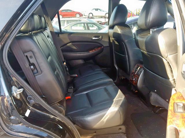 2HNYD18601H517182 - 2001 ACURA MDX TOURIN BLACK photo 6