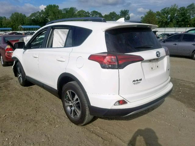 JTMWFREV9JJ189423 - 2018 TOYOTA RAV4 ADVEN WHITE photo 3