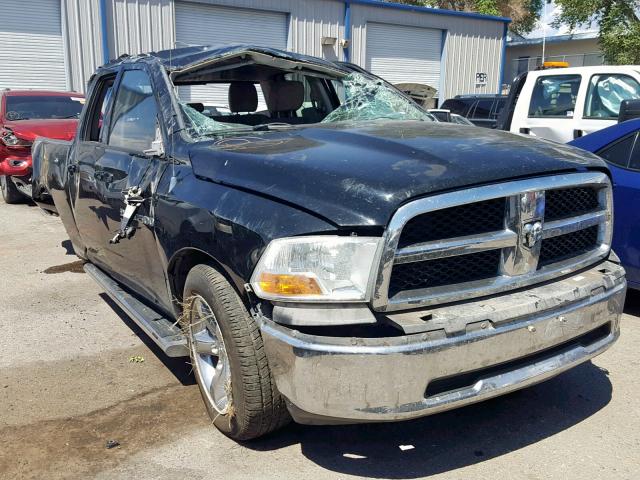 1C6RD6GP8CS101188 - 2012 DODGE RAM 1500 S BLACK photo 1