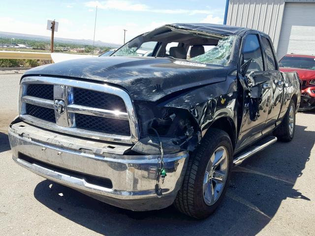 1C6RD6GP8CS101188 - 2012 DODGE RAM 1500 S BLACK photo 2