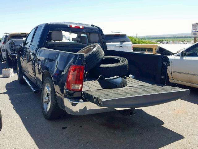 1C6RD6GP8CS101188 - 2012 DODGE RAM 1500 S BLACK photo 3