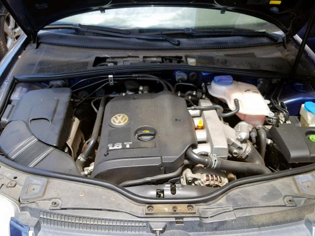 WVWCD63B65E077077 - 2005 VOLKSWAGEN PASSAT GLS BLUE photo 7