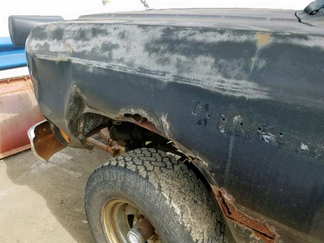 3B4HW12T6HM716342 - 1987 DODGE RAMCHARGER BLACK photo 9