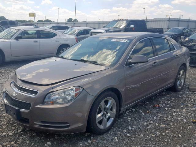 1G1ZC5EB7AF204159 - 2010 CHEVROLET MALIBU 1LT 棕色 照片 2