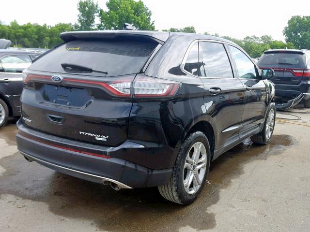 2FMPK4K98JBB74129 - 2018 FORD EDGE TITAN BLACK photo 4