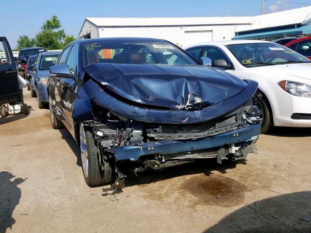 2G1145S35G9155892 - 2016 CHEVROLET IMPALA LTZ BLACK photo 1