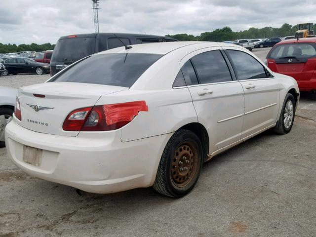 1C3LC46KX7N539571 - 2007 CHRYSLER SEBRING WHITE photo 4