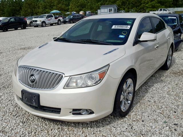 1G4GE5ED0BF206424 - 2011 BUICK LACROSSE C WHITE photo 2