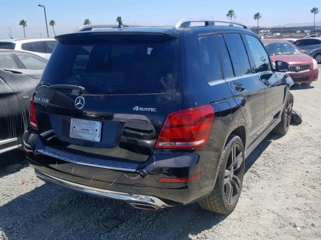 WDCGG8JB5DF943782 - 2013 MERCEDES-BENZ GLK 350 4M BLACK photo 4