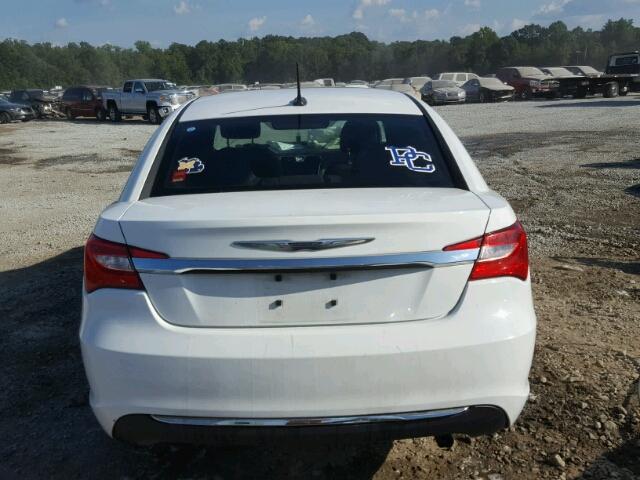 1C3CCBBBXDN615120 - 2013 CHRYSLER 200 TOURIN WHITE photo 9