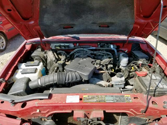 1FTKR4EE5APA11577 - 2010 FORD RANGER SUP RED photo 7