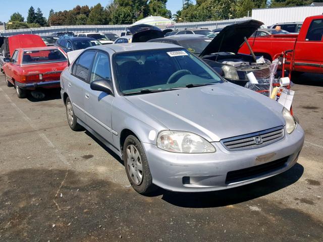 2HGEJ6611YH511599 - 2000 HONDA CIVIC BASE SILVER photo 1