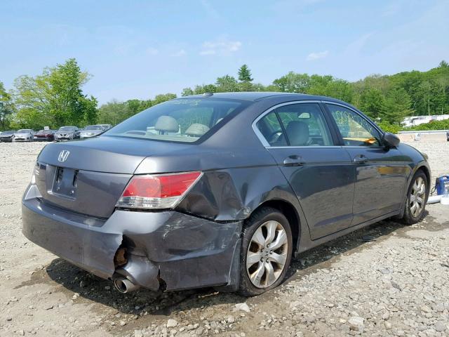 1HGCP26809A071189 - 2009 HONDA ACCORD EXL GRAY photo 4