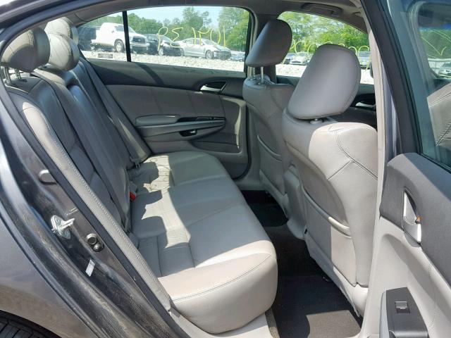 1HGCP26809A071189 - 2009 HONDA ACCORD EXL GRAY photo 6