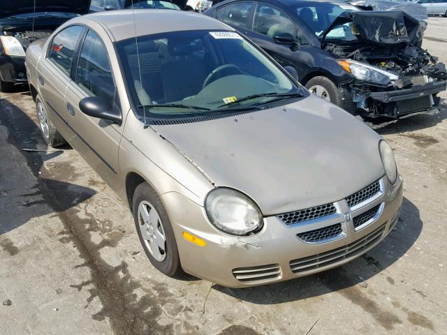 1B3ES26C63D187708 - 2003 DODGE NEON SE GOLD photo 1