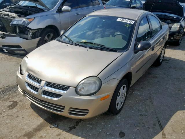 1B3ES26C63D187708 - 2003 DODGE NEON SE GOLD photo 2