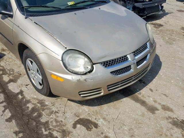 1B3ES26C63D187708 - 2003 DODGE NEON SE GOLD photo 9