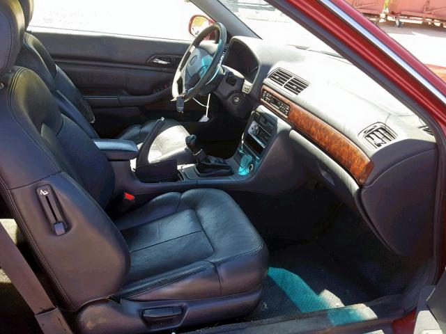 19UYA1151VL021012 - 1997 ACURA 2.2CL Կարմիր լուսանկար 5
