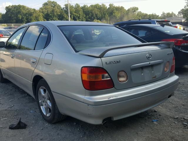 JT8BD68S2Y0091112 - 2000 LEXUS GS 300 SILVER photo 9